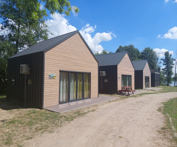 Rzut domu Barn 35 m2 z antresolą 16 m2